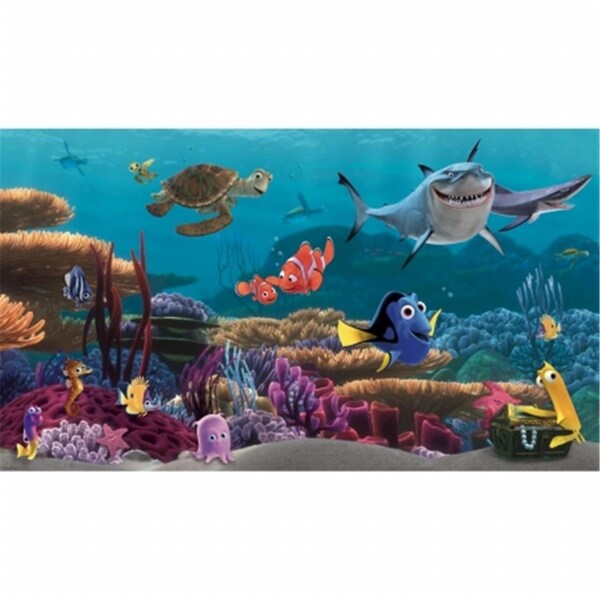 Comfortcorrect Finding Nemo Prepasted Mural 6 ft. x 10.5 ft. - Ultra-strippable - CO121108