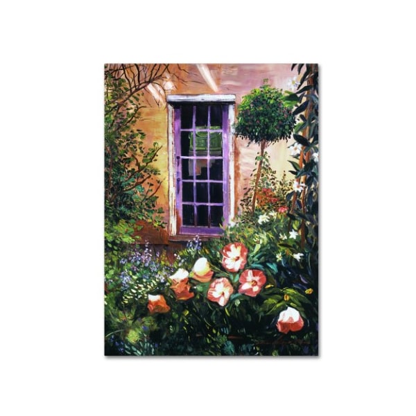 Trademark Fine Art David Lloyd Glover 'Tuscany Villa Garden' Canvas Art, 24x32 - DLG0347-C2432GG