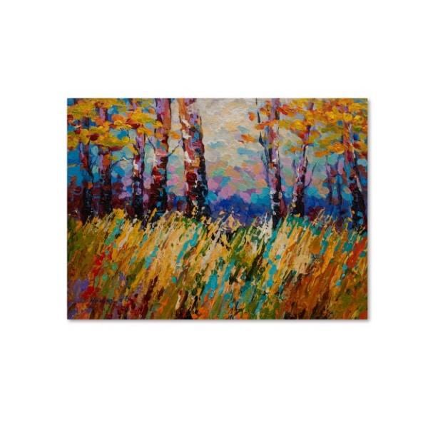 Trademark Fine Art Marion Rose 'Abstract Autumn' Canvas Art, 24x32 - ALI15415-C2432GG