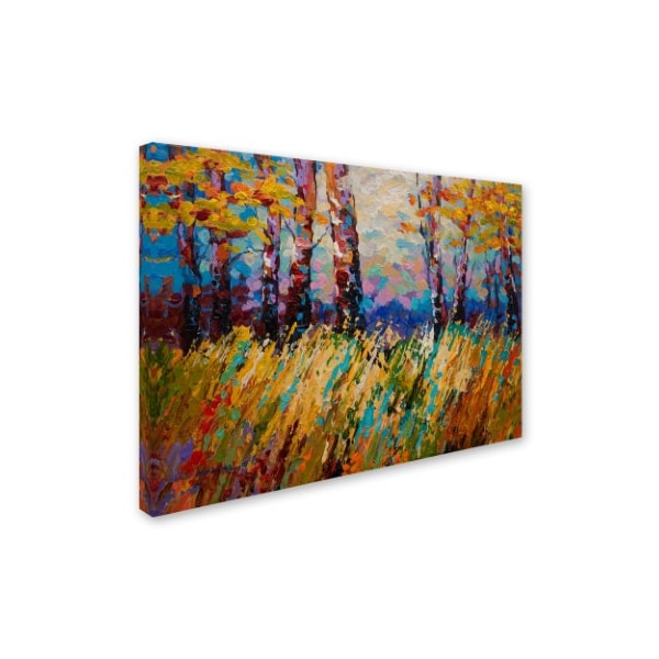 Trademark Fine Art Marion Rose 'Abstract Autumn' Canvas Art, 24x32 - ALI15415-C2432GG