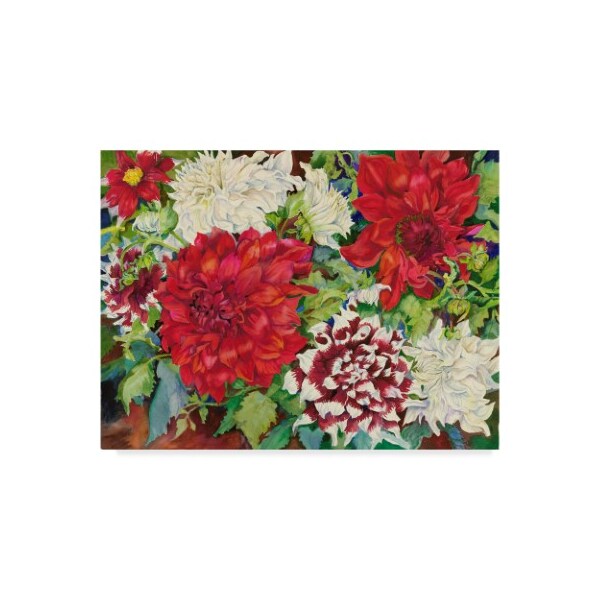 Trademark Fine Art Joanne Porter 'Fire And Ice' Canvas Art, 24x32 - ALI30493-C2432GG