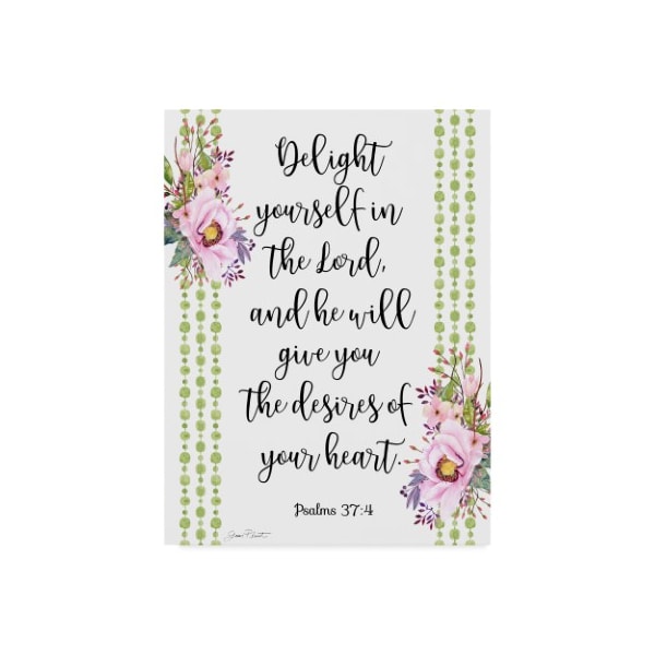 Trademark Fine Art Jean Plout 'Bible Verse Bouquet 2' Canvas Art, 24x32 - ALI37267-C2432GG