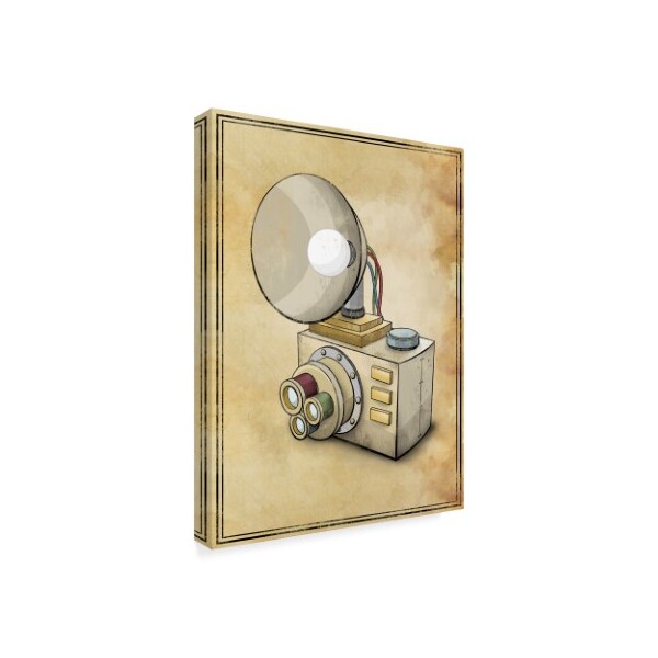 Trademark Fine Art Michael Murdock 'Photography Cartoon' Canvas Art, 24x32 - ALI43563-C2432GG