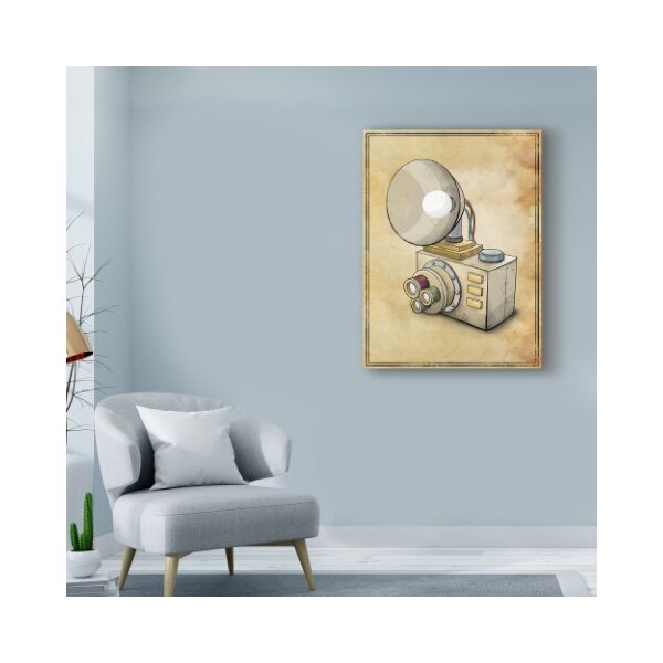 Trademark Fine Art Michael Murdock 'Photography Cartoon' Canvas Art, 24x32 - ALI43563-C2432GG