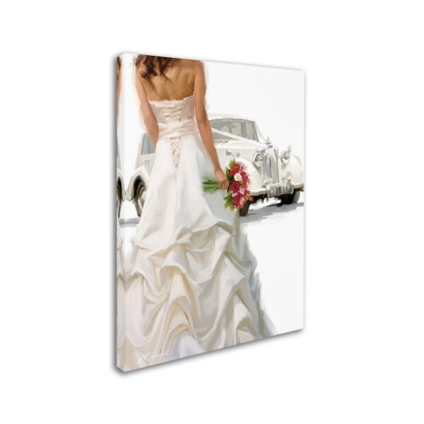 Trademark Fine Art The Macneil Studio 'Bride And Car' Canvas Art, 24x32 - ALI09734-C2432GG