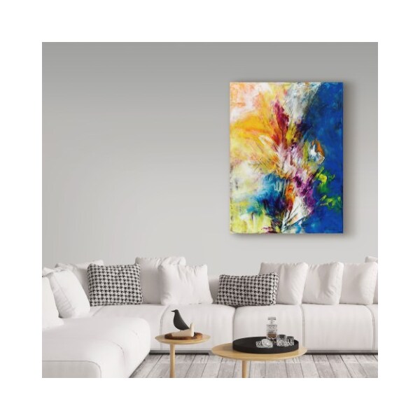 Trademark Fine Art Aleta Pippin 'Do It With Flair' Canvas Art, 24x32 - ALI37752-C2432GG