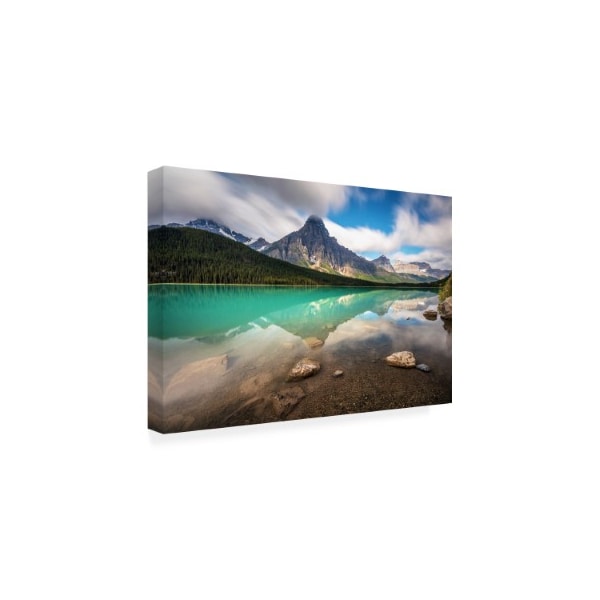 Trademark Fine Art Pierre Leclerc 'Waterfowl Lake Dream' Canvas Art, 30x47 - PL00472-C3047GG