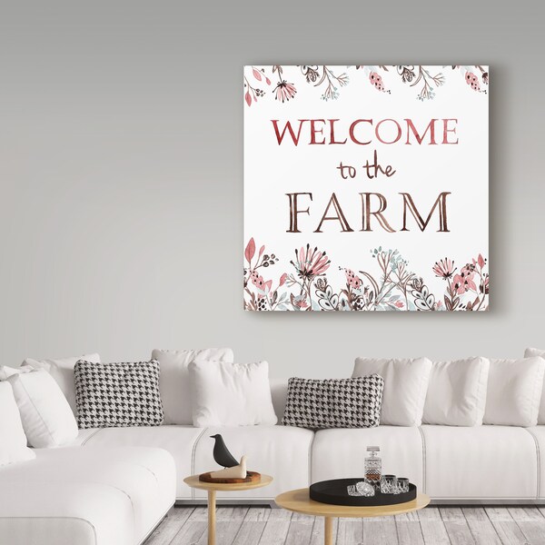 Trademark Fine Art Irina Trzaskos Studio 'Farm 12' Canvas Art, 35x35 - ALI21091-C3535GG