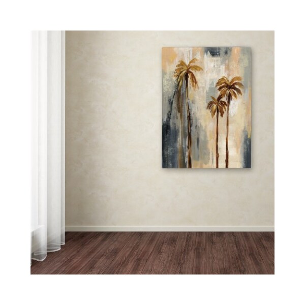 Trademark Fine Art Silvia Vassileva 'Palm Trees I' Canvas Art, 35x47 - WAP00806-C3547GG