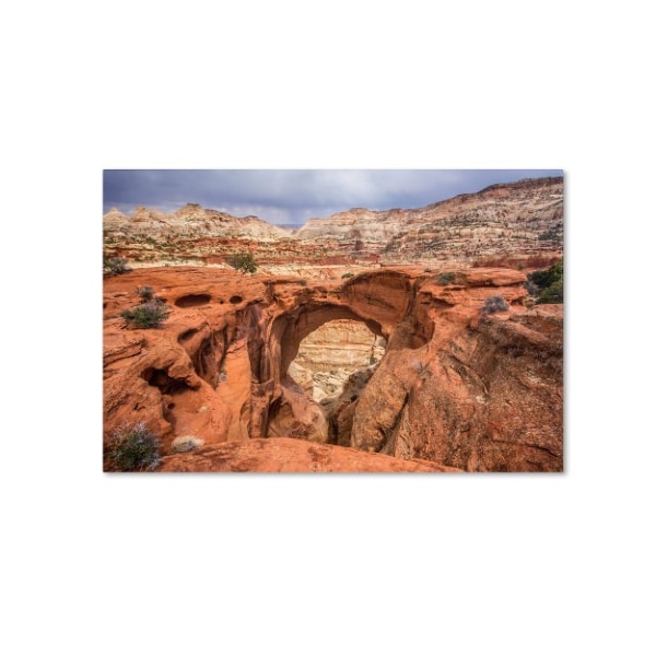 Trademark Fine Art Pierre Leclerc 'Cassidy Arch' Canvas Art, 12x19 - PL0099-C1219GG