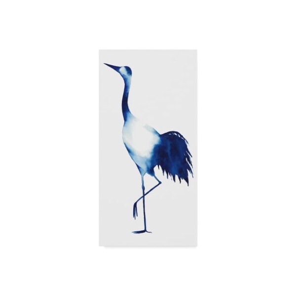 Trademark Fine Art Grace Popp 'Ink Drop Crane Ii' Canvas Art, 12x24 - WAG05650-C1224GG