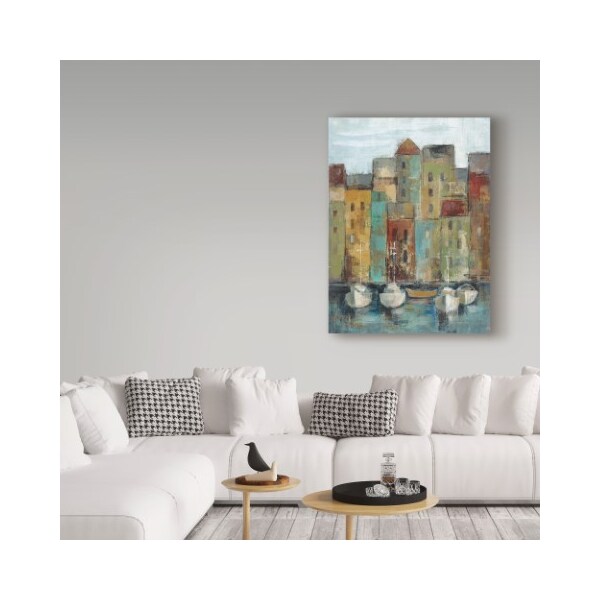 Trademark Fine Art Silvia Vassileva 'Old Town Port I' Canvas Art, 14x19 - WAP05568-C1419GG