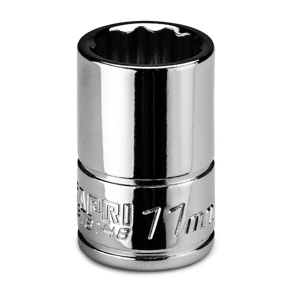 Capri Tools 1/4 in Drive 11 mm 12-Point Metric Shallow Socket - CP16148