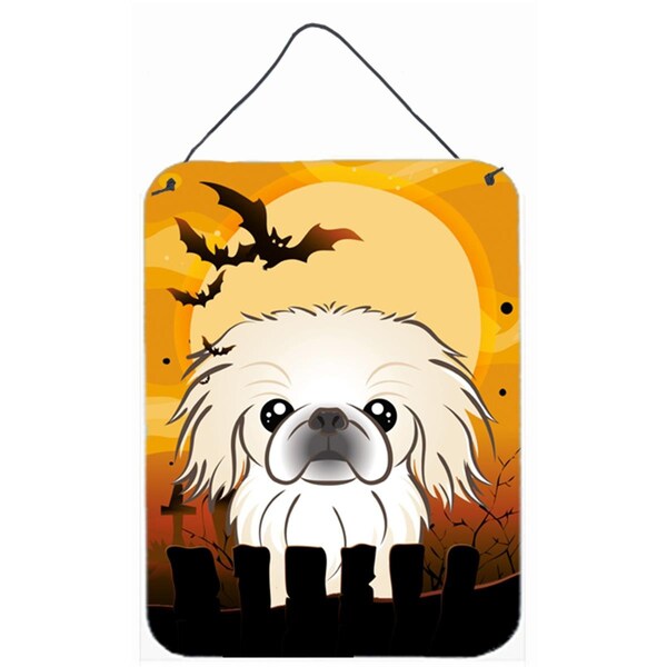 Jensendistributionservices Halloween Pekingese Wall and Door Hanging Prints - MI2556759