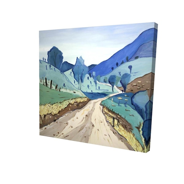 Fondo 32 x 32 in. Tuscany Trail-Print on Canvas - FO2790082