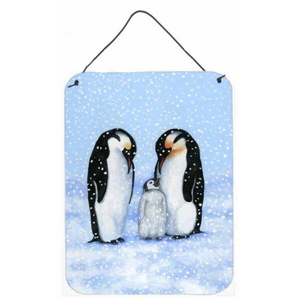 Micasa Penguin Family by Daphne Baxter Wall or Door Hanging Prints - MI720215