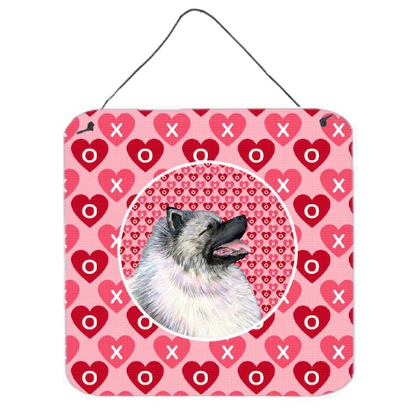 Micasa Keeshond Aluminium Metal Wall Or Door Hanging Prints - MI628876