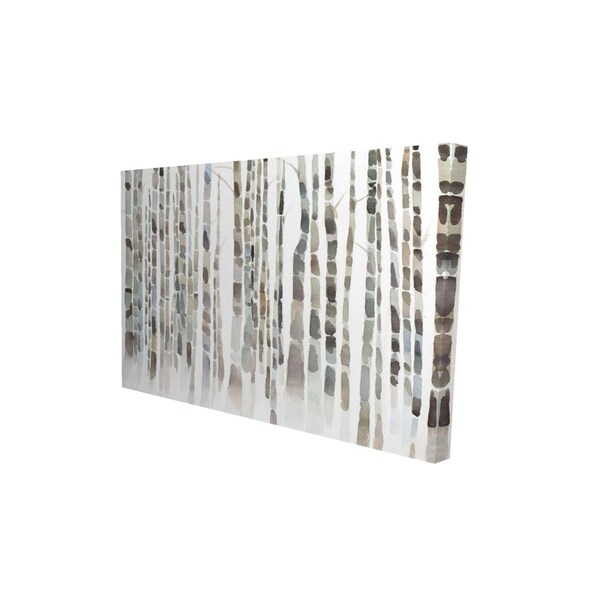 Begin Home Decor 12 x 18 in. Birch Trees Forest-Print on Canvas - 2080-1218-LA135