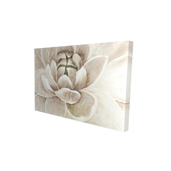 Begin Home Decor 20 x 30 in. Delicate Chrysanthemum-Print on Canvas - 2080-2030-FL88