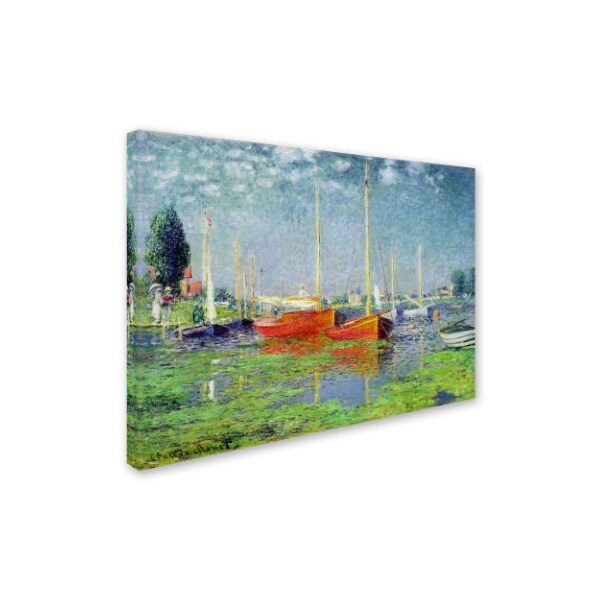 Trademark Fine Art Claude Monet 'Argenteuil' Canvas Art, 14x19 - BL01174-C1419GG