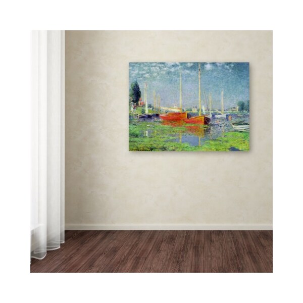 Trademark Fine Art Claude Monet 'Argenteuil' Canvas Art, 14x19 - BL01174-C1419GG