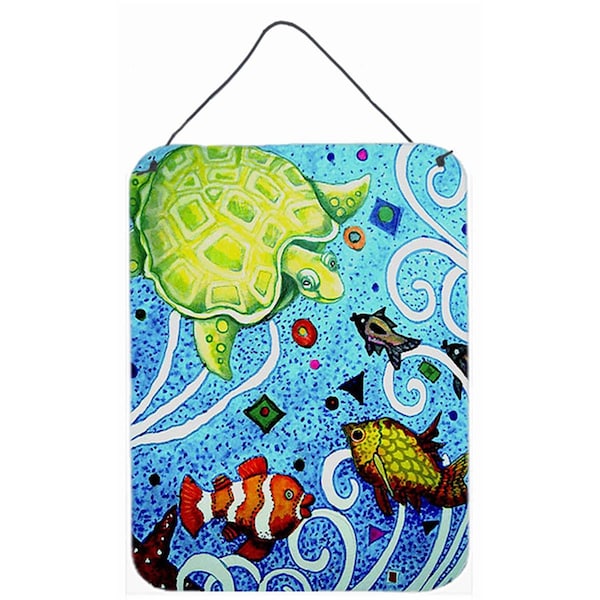 Carolines Treasures Turtle Time Turtle Wall and Door Hanging Prints - PJC1043DS1216