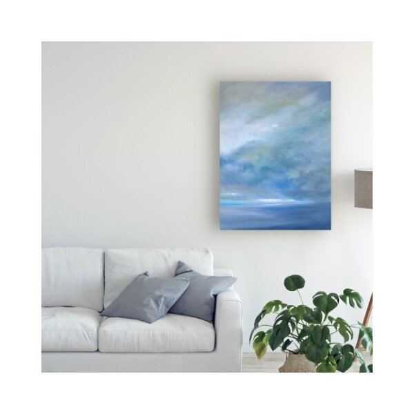 Trademark Fine Art Sheila Finch 'Heavenly Light Triptych Iii' Canvas Art, 14x19 - WAG10188-C1419GG