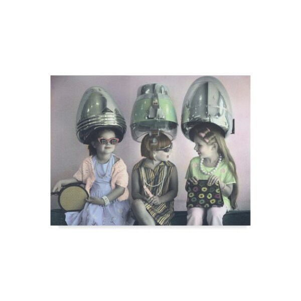 Trademark Fine Art Gail Goodwin 'Girls Day Out' Canvas Art, 14x19 - ALI34788-C1419GG