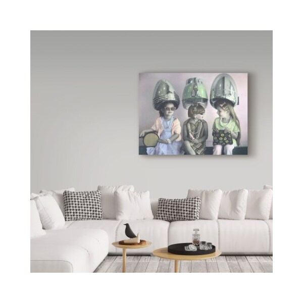 Trademark Fine Art Gail Goodwin 'Girls Day Out' Canvas Art, 14x19 - ALI34788-C1419GG