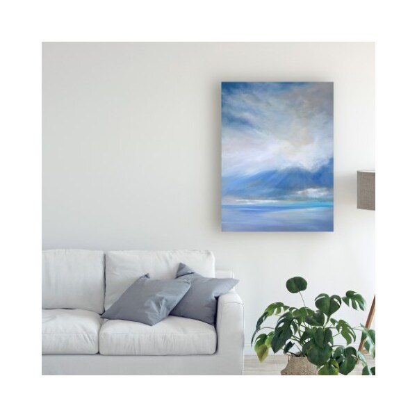 Trademark Fine Art Sheila Finch 'Heavenly Light Triptych Ii' Canvas Art, 35x47 - WAG10187-C3547GG