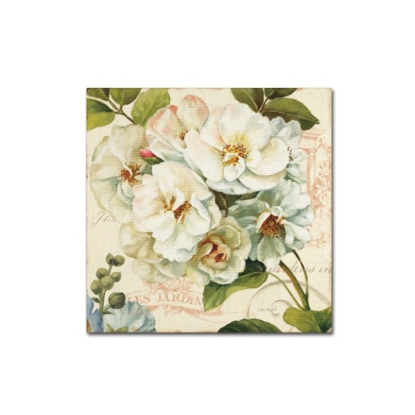 Trademark Fine Art Lisa Audit 'Les Jardin III' Canvas Art, 14x14 - WAP0203-C1414GG