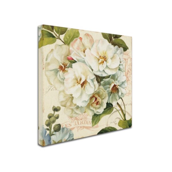 Trademark Fine Art Lisa Audit 'Les Jardin III' Canvas Art, 14x14 - WAP0203-C1414GG