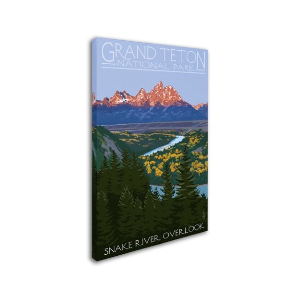 Trademark Fine Art Lantern Press 'National Park 10' Canvas Art, 12x19 - ALI9314-C1219GG