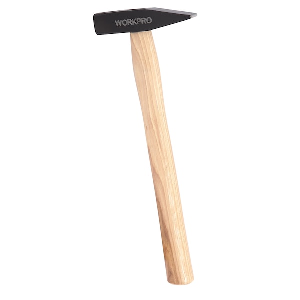 Prime-Line WORKPRO Machinists Hammer with Hardwood Handle, Drop Forged Carbon Steel - W041017