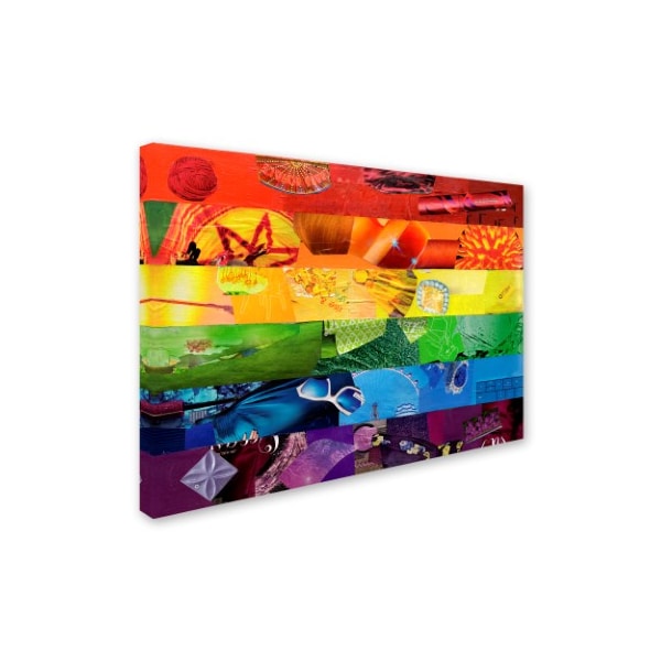 Trademark Fine Art Artpoptart 'Gay' Canvas Art, 35x47 - ALI15802-C3547GG