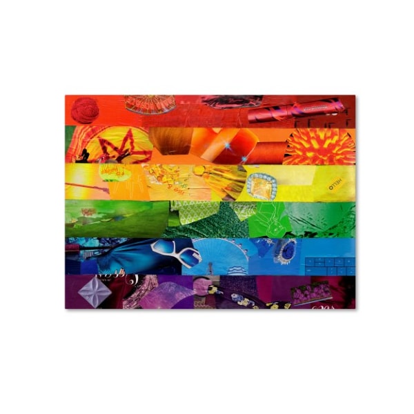 Trademark Fine Art Artpoptart 'Gay' Canvas Art, 35x47 - ALI15802-C3547GG