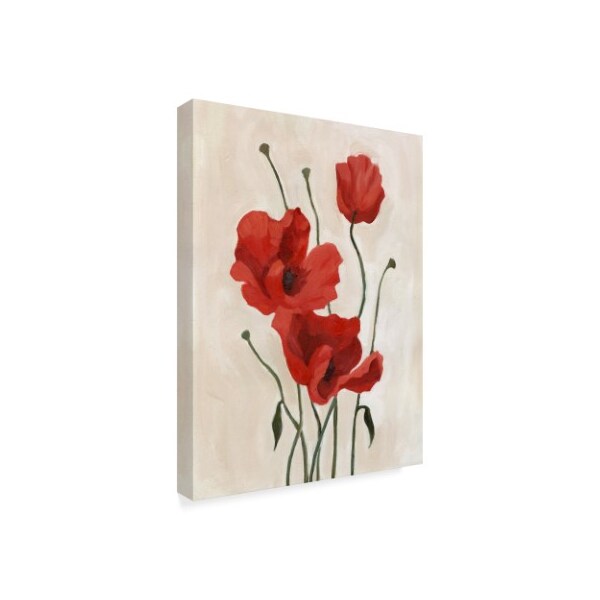 Trademark Fine Art Emma Scarvey 'Poppy Bouquet Ii' Canvas Art, 14x19 - WAG08567-C1419GG