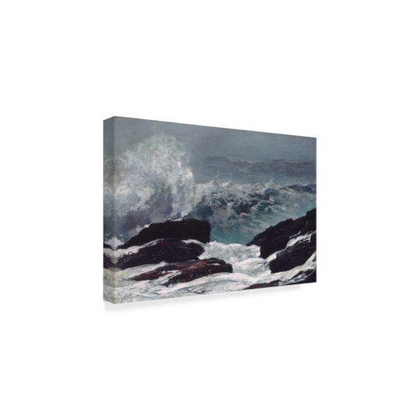 Trademark Fine Art Winslow Homer 'Maine Coast, 1896 ' Canvas Art, 16x24 - BL02371-C1624GG