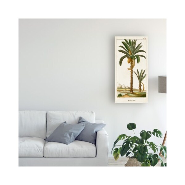 Trademark Fine Art Turpin 'Turpin Exotic Palms Iv' Canvas Art, 12x24 - WAG10253-C1224GG