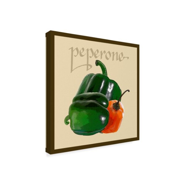 Trademark Fine Art Vision Studio 'Italian Vegetable Iv' Canvas Art, 14x14 - WAG01516-C1414GG