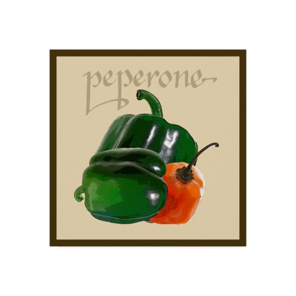 Trademark Fine Art Vision Studio 'Italian Vegetable Iv' Canvas Art, 14x14 - WAG01516-C1414GG