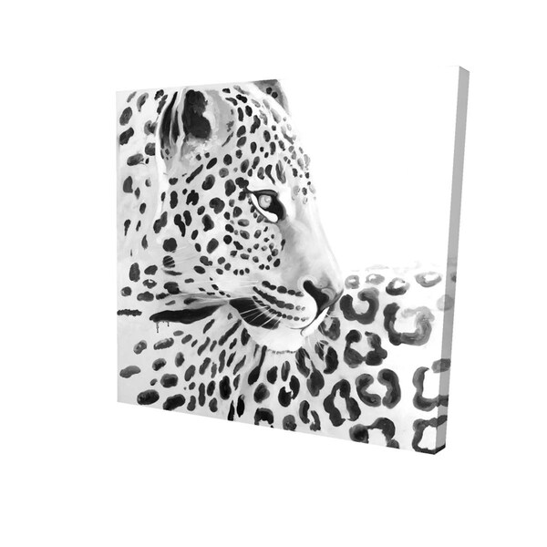 Fondo 32 x 32 in. Beautiful Leopard-Print on Canvas - FO3345350