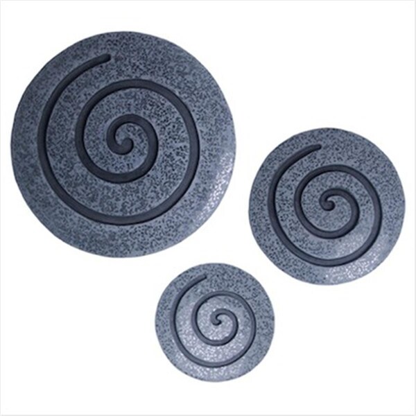 Screen Gems 24 in x 14 in Sandstone Fine Polished Round Wall Decor 2PK - SGS3675