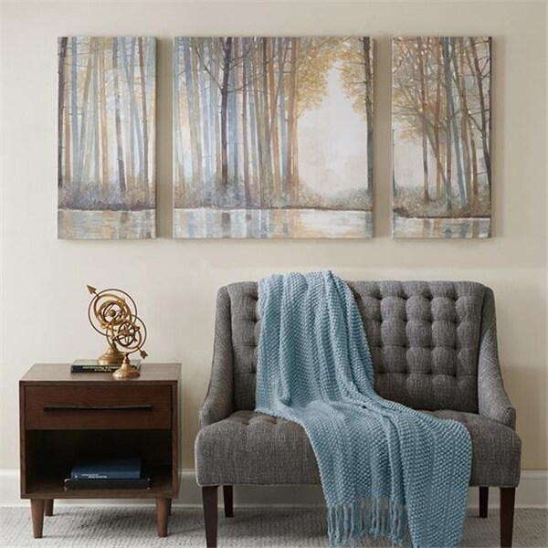 Madison Park Madison Park MP95C-0041 Forest Reflections Gel Coated Canvas - MP95C-0041