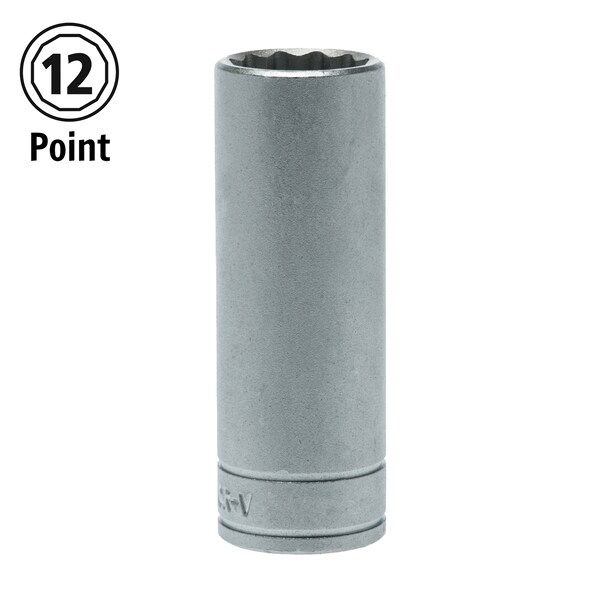 Teng Tools 1/2INCHDR.DEEP.SOCKET.12PT - M120620-C