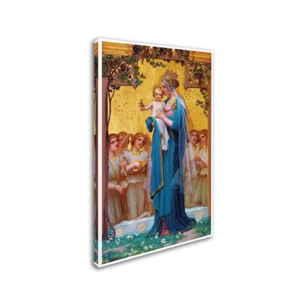 Trademark Fine Art Vintage Lavoie 'Religious 1' Canvas Art, 12x19 - ALI20014-C1219GG