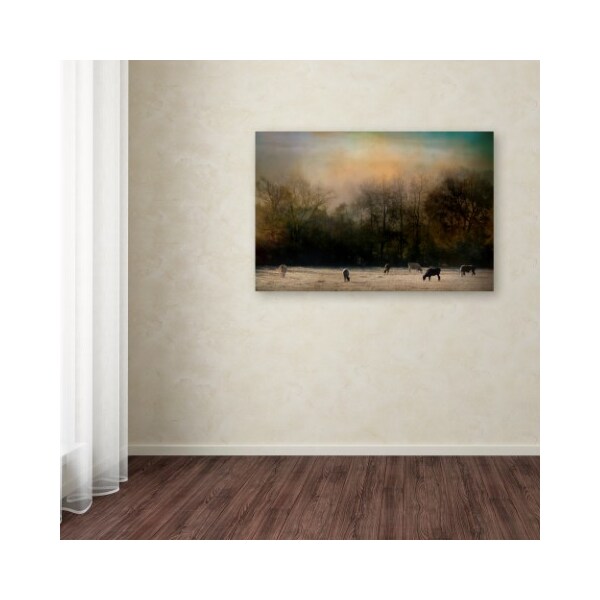 Trademark Fine Art Jai Johnson 'Peaceful Tennessee Morning' Canvas Art, 12x19 - ALI14691-C1219GG