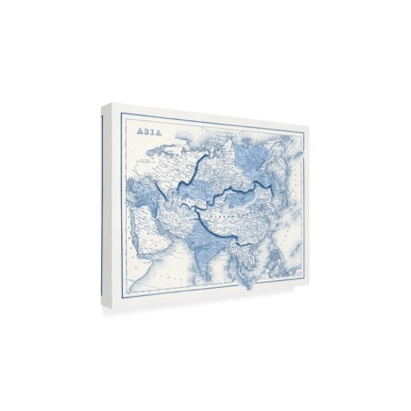Trademark Fine Art Vision Studio 'Asia In Shades Of Blue' Canvas Art, 18x24 - WAG13833-C1824GG