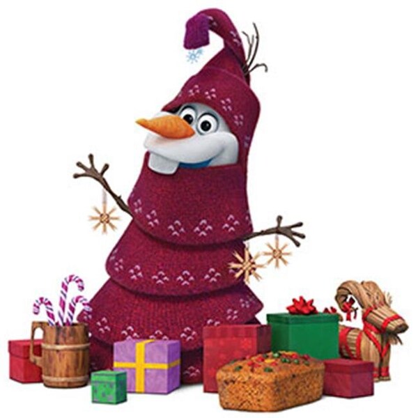 Back2Basics 45 x 44 in. Olaf Knitted Tree - Disneys Olafs Frozen Adventure - BA154923