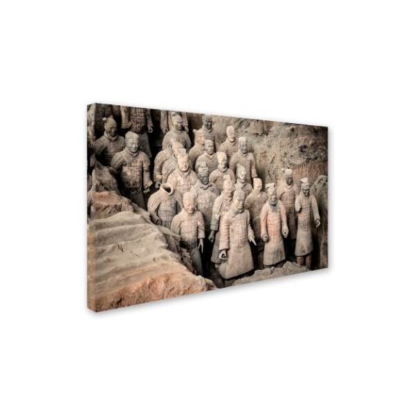 Trademark Fine Art Philippe Hugonnard 'Terracotta Army IX' Canvas Art, 12x19 - PH0345-C1219GG